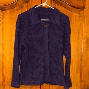 Woolrich Women's Deep Purple Cardigan
